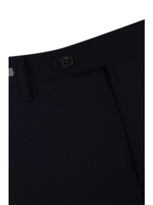 Pantalone classico in lana vergine blu Corneliani | 945B01 9418111002